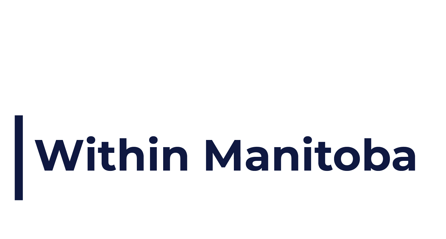 Within Manitoba Cargo Rates Button